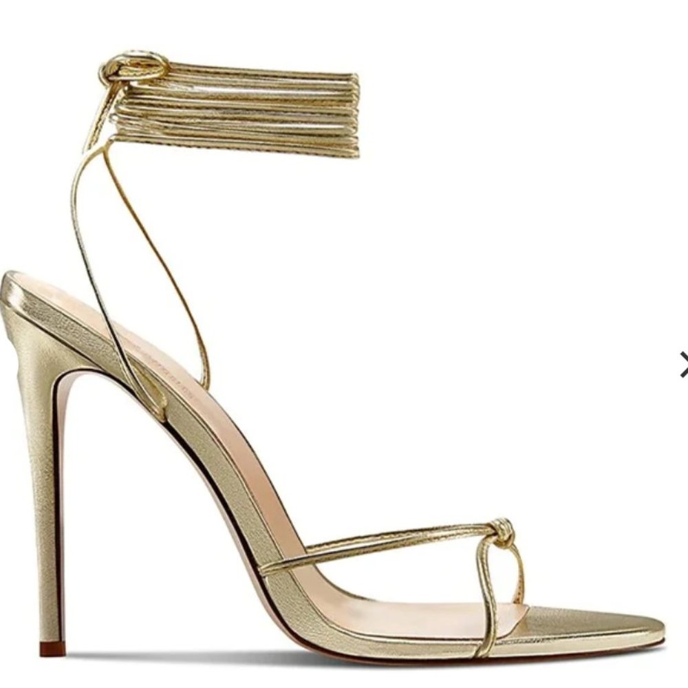 Femme LA Athens Lace Up - Golden